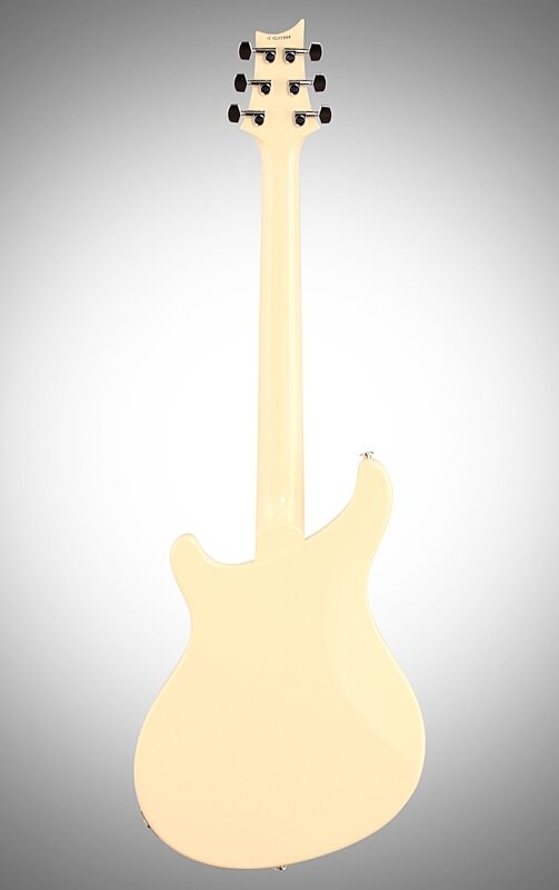 open zoom image for PRS Paul Reed Smith S2 Vela Electric Guitar, Dot Inlays (with Gig Bag), Antique White, Full Straight Back