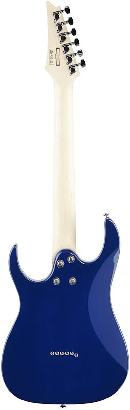 open zoom image for Ibanez GRGM21M Mikro Electric Guitar, Blue Burst, Full Straight Back