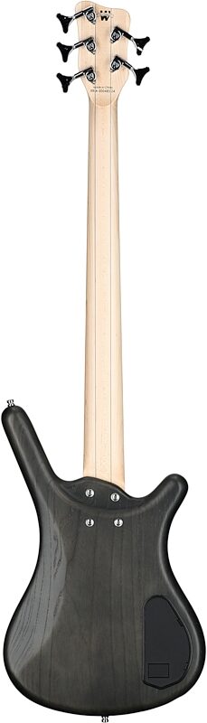 open zoom image for Warwick RockBass Corvette Basic 5 Left-Handed Bass Guitar, 5-String, Black, Full Straight Back