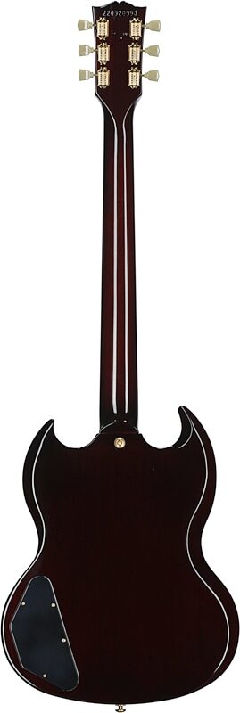 open zoom image for Gibson Exclusive SG Standard '61 Electric Guitar (with Case), Aged Cherry, Full Straight Back