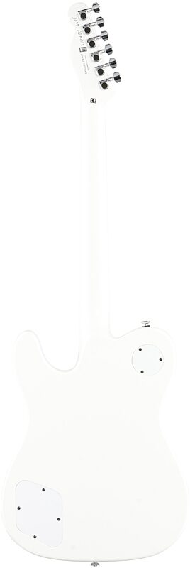 open zoom image for Fender Jim Adkins JA90 Telecaster Thinline Electric Guitar, with Laurel Fingerboard, Arctic White, Full Straight Back