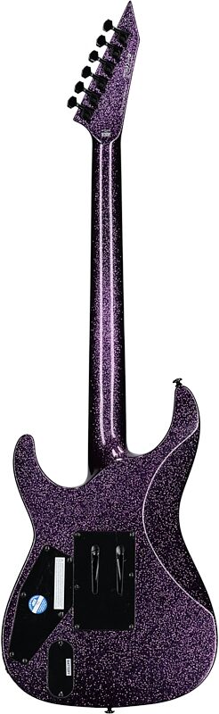 open zoom image for ESP LTD KH-602 Kirk Hammett Signature Electric Guitar (with Case), Purple Sparkle, Open Box (Very Good), Full Straight Back