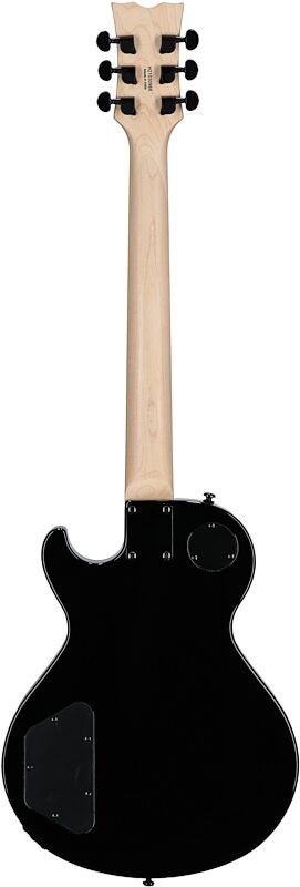 open zoom image for Dean Thoroughbred X-QM Electric Guitar, Transparent Blue, Full Straight Back