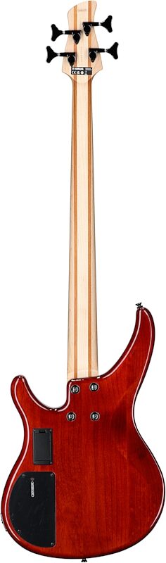 open zoom image for Yamaha TRBX604FM Electric Bass, Caramel Brown, Full Straight Back