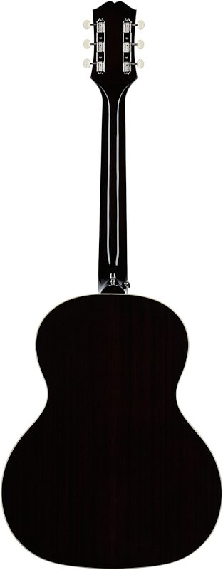 open zoom image for Epiphone Blues King Studio Acoustic-Electric Guitar, Left-Handed (with Gig Bag), Dark Burst, Full Straight Back