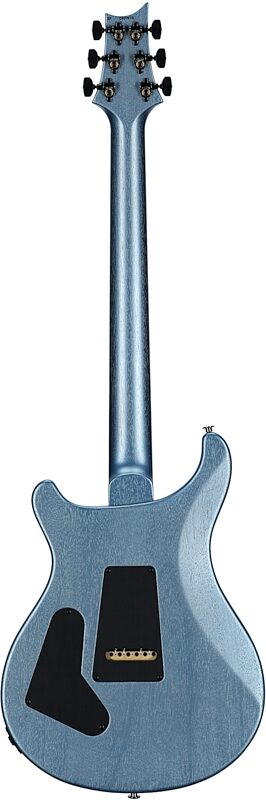 open zoom image for PRS Paul Reed Smith Satin Standard 24 Electric Guitar, Frost Blue Metallic, with Case, Full Straight Back