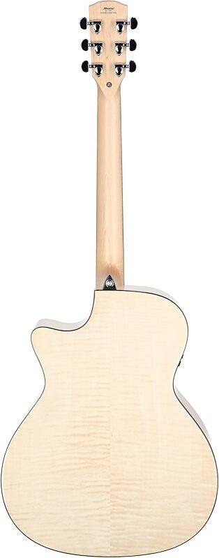 open zoom image for Alvarez AGFM80CEAR Artist Elite Grand Auditorium Acoustic-Electric Guitar, Natural, Full Straight Back