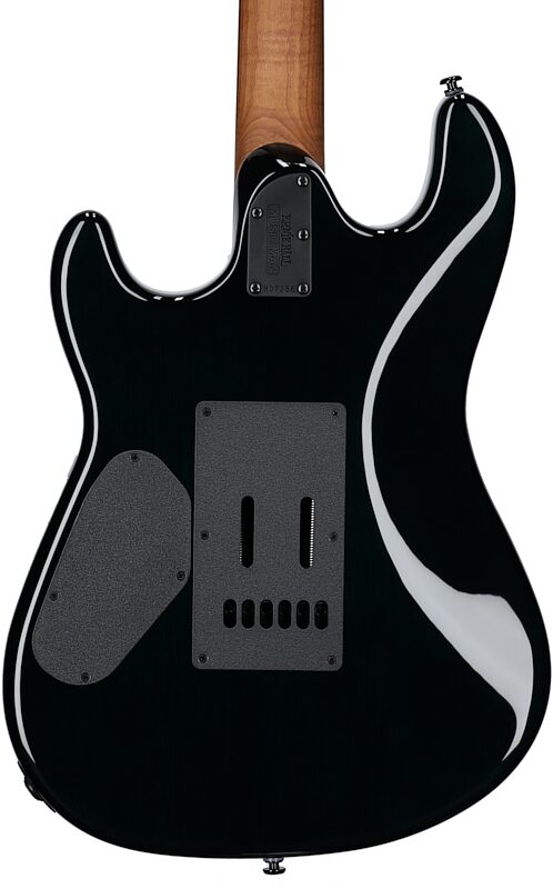 open zoom image for Ernie Ball Music Man Sabre HH Tremolo Electric Guitar, Rosewood Fingerboard (with Mono Gig Bag), Gator Burst, Serial Number H07256, Body Straight Back