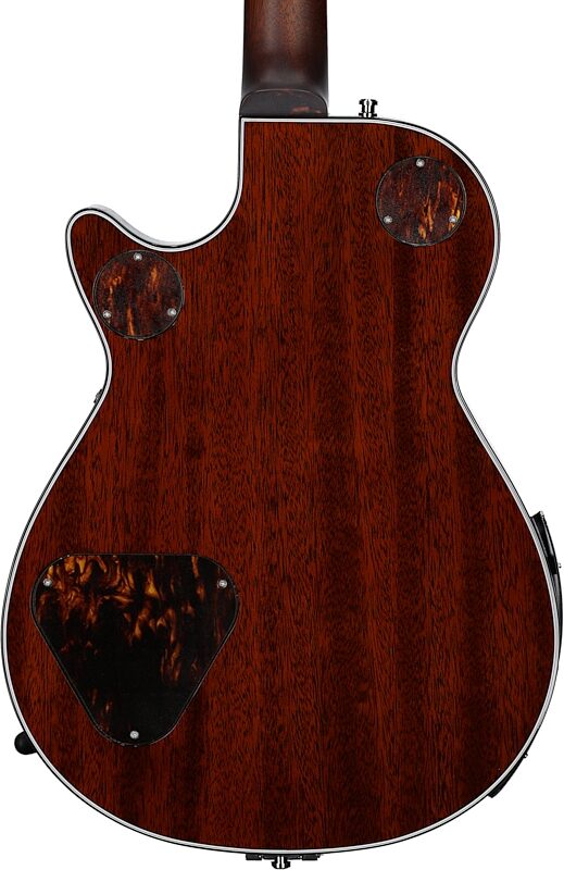 open zoom image for Gretsch G6134TFM-NH Nigel Hendroff Signature Penguin Electric Guitar (with Case), Penguin Amber, Serial Number JT23114426, Body Straight Back