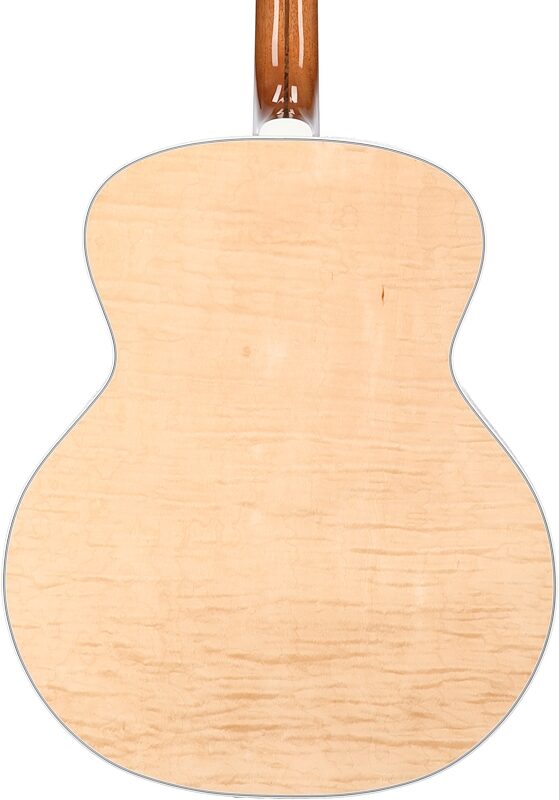 open zoom image for Guild F-55E Jumbo Maple Acoustic-Electric Guitar (with Case), Natural, Serial Number C240195, Body Straight Back