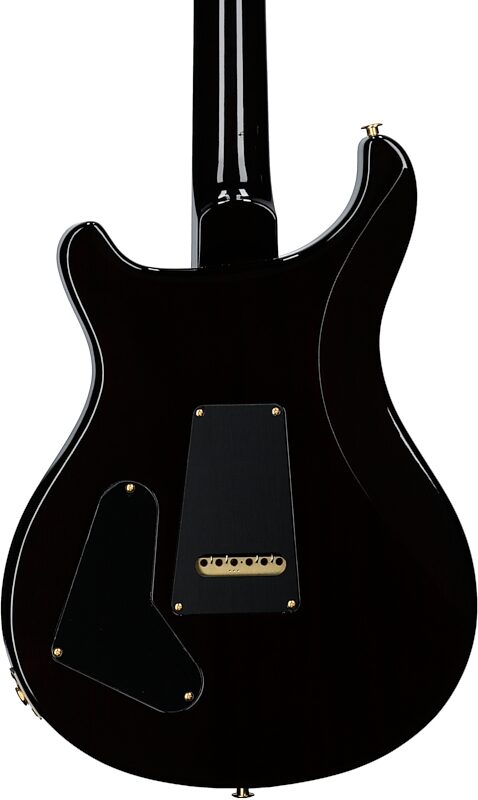 open zoom image for PRS Paul Reed Smith Special Semi-Hollow 10-Top Limited Edition Electric Guitar (with Case), Black Gold Burst, Serial Number 0385743, Body Straight Back