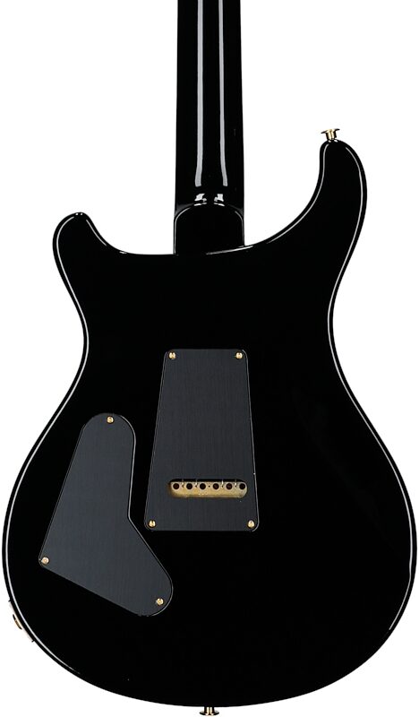 open zoom image for PRS Paul Reed Smith Custom 24 Pattern Thin 10-Top Electric Guitar (with Case), Carroll Blue Wraparound Smoke, Serial Number 0391362, Body Straight Back