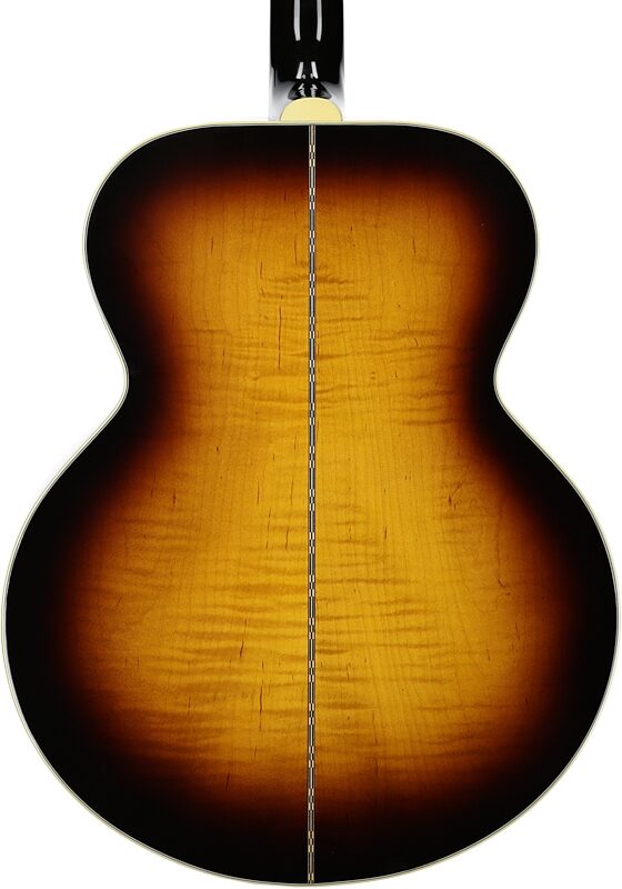 open zoom image for Gibson SJ-200 Original Jumbo Acoustic-Electric Guitar (with Case), Vintage Sunburst, Serial Number 23274007, Body Straight Back