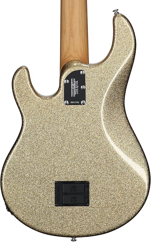 open zoom image for Ernie Ball Music Man StingRay 5 Special HH Electric Bass (with Case), Genius Gold, Rosewood Fretboard, Serial Number K05796, Body Straight Back