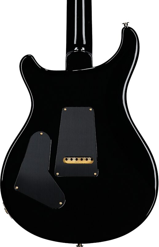 open zoom image for PRS Paul Reed Smith Custom 24-08 10-Top Pattern Thin Electric Guitar (with Case), Charcoal Burst, Serial Number 0399118, Body Straight Back