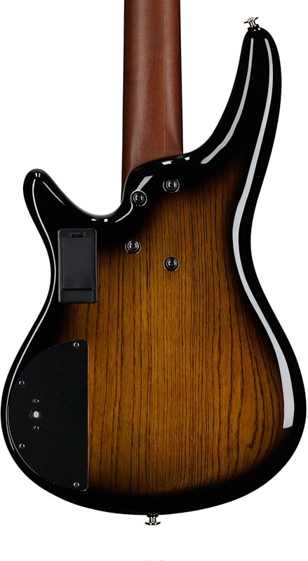 open zoom image for Ibanez SR4505 Prestige Electric Bass, 5-String (with Case), Desert Sunset Burst, Serial Number 210001F2512946, Body Straight Back