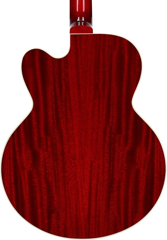 open zoom image for Gibson Les Paul Parlor Acoustic-Electric Guitar (with Case), Vintage Cherry Sunburst, Serial Number 20625034, Body Straight Back