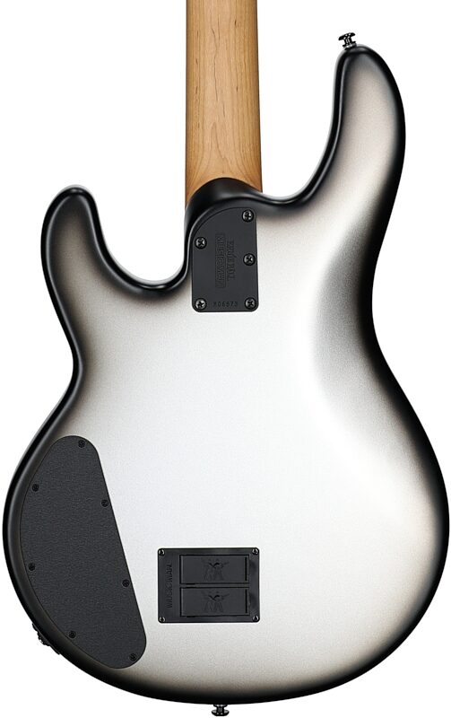 open zoom image for Ernie Ball Music Man StingRay Special HH Electric Bass (with Case), Black Rock, Maple Fretboard, Serial Number K06873, Body Straight Back
