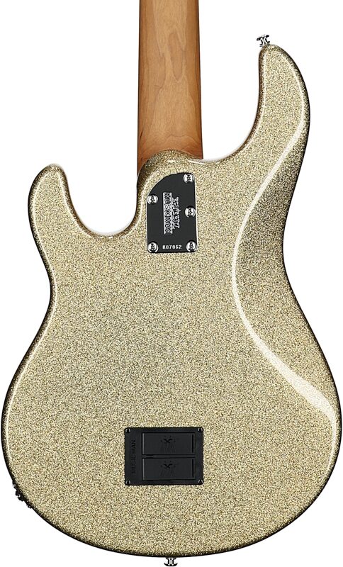 open zoom image for Ernie Ball Music Man StingRay 5 Special Electric Bass, 5-String (with Case), Genius Gold, Rosewood Fretboard, Serial Number K07062, Body Straight Back