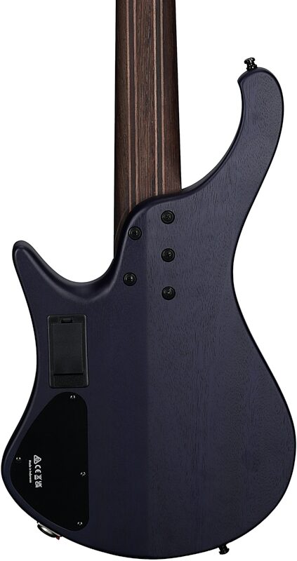 open zoom image for Ibanez EHB1505MS Bass Guitar, 5-String (with Gig Bag), Pacific Blue Burst, Serial Number I240608435, Body Straight Back