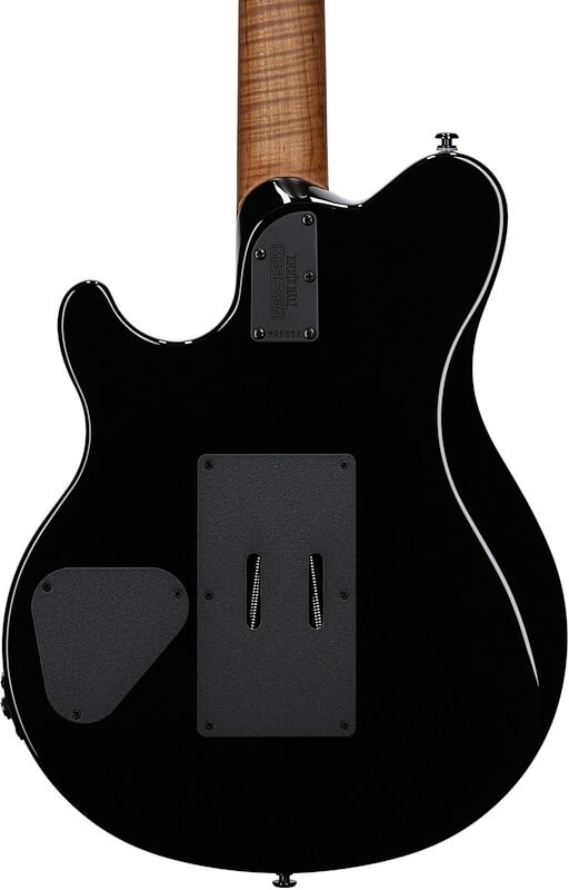 open zoom image for Ernie Ball Music Man Axis Electric Guitar (with Mono Gig Bag), Matcha Flame, Serial Number H06652, Body Straight Back