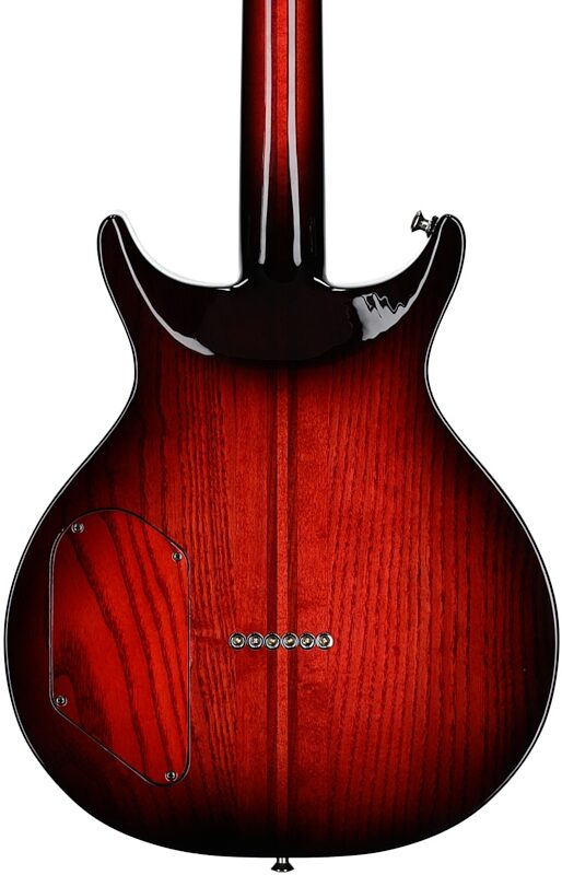 open zoom image for Washburn USA Hawk Electric Guitar, Vintage Sunburst, Serial Number 25060007, Body Straight Back