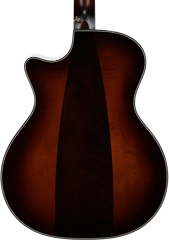 open zoom image for Martin GPCE Inception Maple Acoustic-Electric Guitar (with Case), New, Serial Number M2978688, Body Straight Back