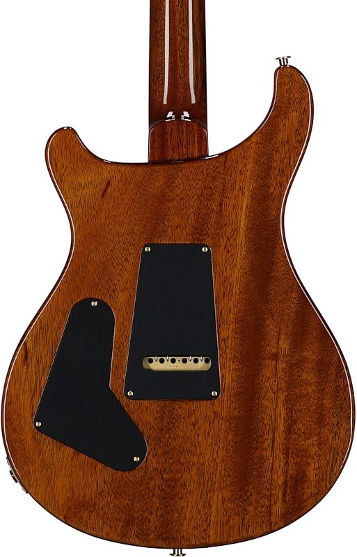 open zoom image for PRS Paul Reed Smith Custom 24-08 10-Top Electric Guitar (with Case), Black Gold, Serial Number 0411518, Body Straight Back