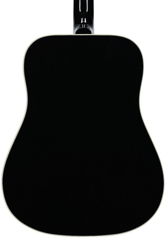 open zoom image for Gibson Hummingbird Custom Acoustic-Electric Guitar (with Case), Ebony, Serial Number 21615033, Body Straight Back