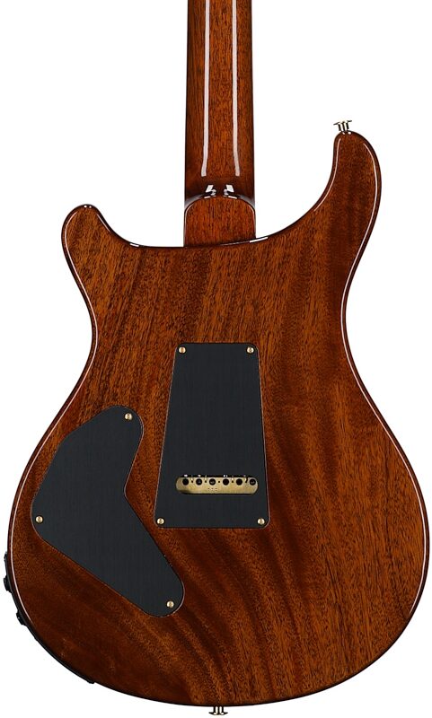 open zoom image for PRS Paul Reed Smith Custom 24 Piezo 10-Top Electric Guitar (with Case), Black Gold, Serial Number 0411531, Body Straight Back