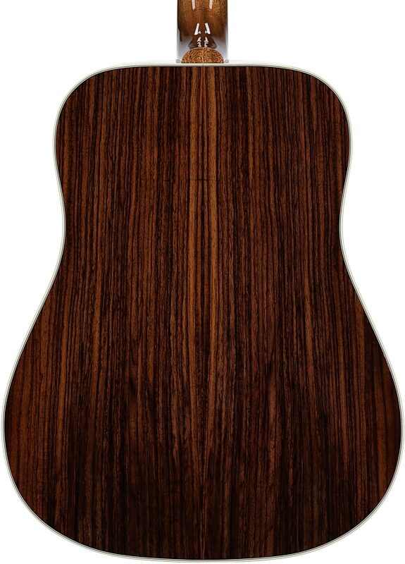 open zoom image for Gibson Hummingbird Standard Rosewood Acoustic-Electric Guitar (with Case), Rosewood Burst, Serial Number 20985040, Body Straight Back