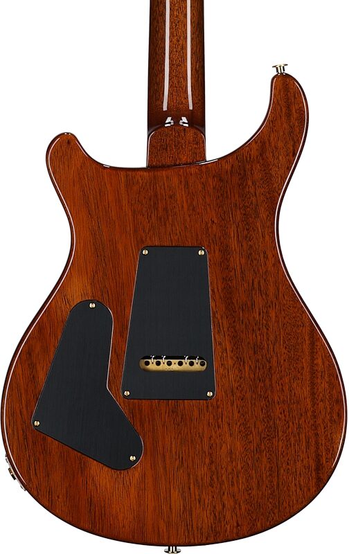 open zoom image for PRS Paul Reed Smith Custom 24 10-Top Electric Guitar with Case, Black Gold, Serial Number 0407459, Body Straight Back