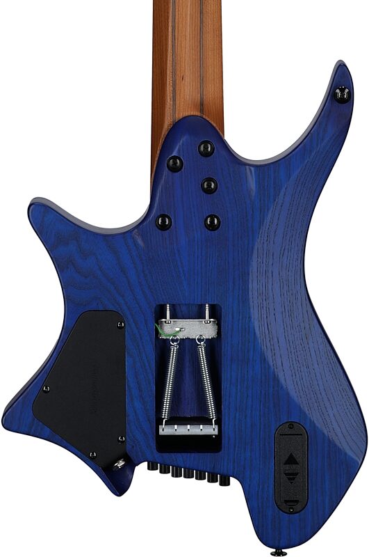 open zoom image for Strandberg Boden Prog NX 7 Electric Guitar, 7-String (with Gig Bag), Deep Blue, Serial Number C2509244, Body Straight Back