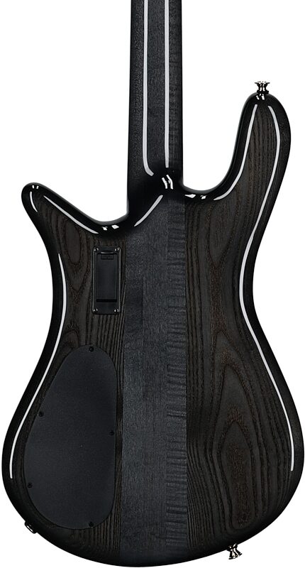 open zoom image for Spector Euro 4 Custom Electric Bass (with Gig Bag), Natural Black Burst, Serial Number ]C121NB23276, Body Straight Back