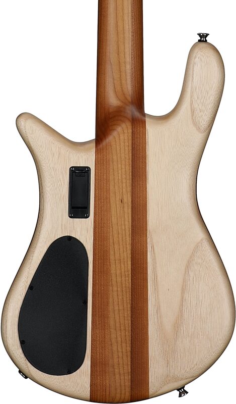 open zoom image for Spector Euro 5 RST Electric Bass, 5-String (with Gig Bag), Zebrawood Natural Matte, Serial Number 1NB23188, Body Straight Back