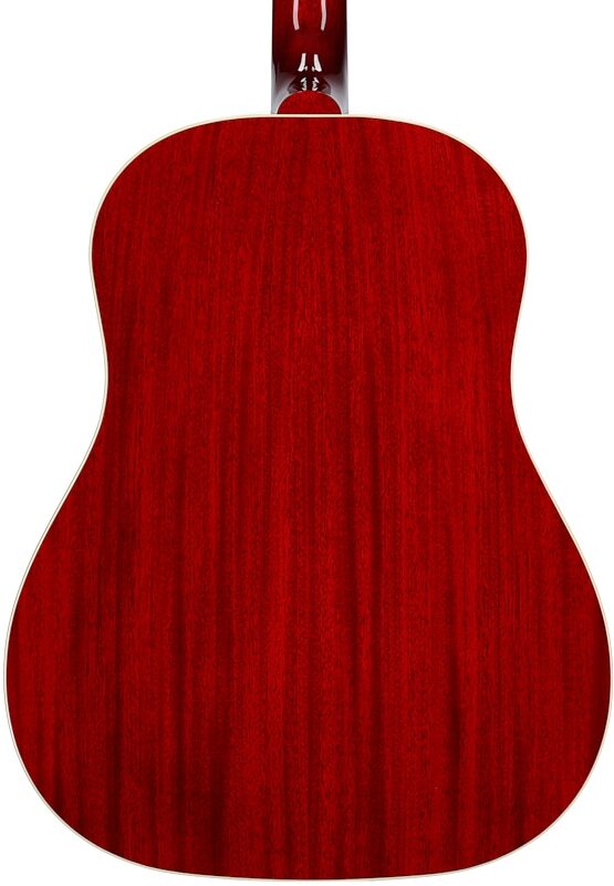 open zoom image for Gibson J-45 Standard Acoustic-Electric Guitar (with Case), Cherry, Serial Number 21775110, Body Straight Back