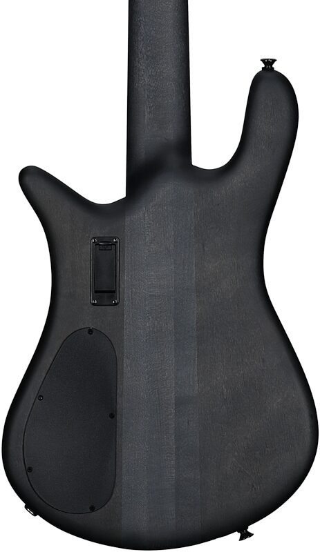 open zoom image for Spector Euro5 LX Electric Bass, 5-String (with Gig Bag), Black Stain Matte, Serial Number ]C121NB23054, Body Straight Back
