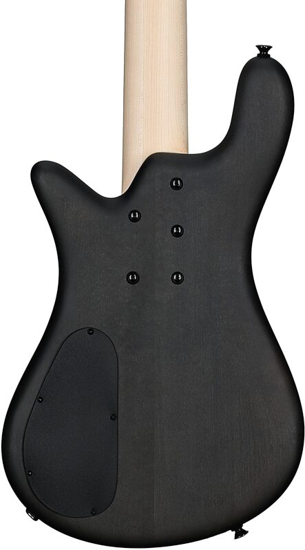 open zoom image for Spector Euro 5 LX Bass Guitar (with Gig Bag), Black Satin Matte, Serial Number ]C121NB22103, Body Straight Back