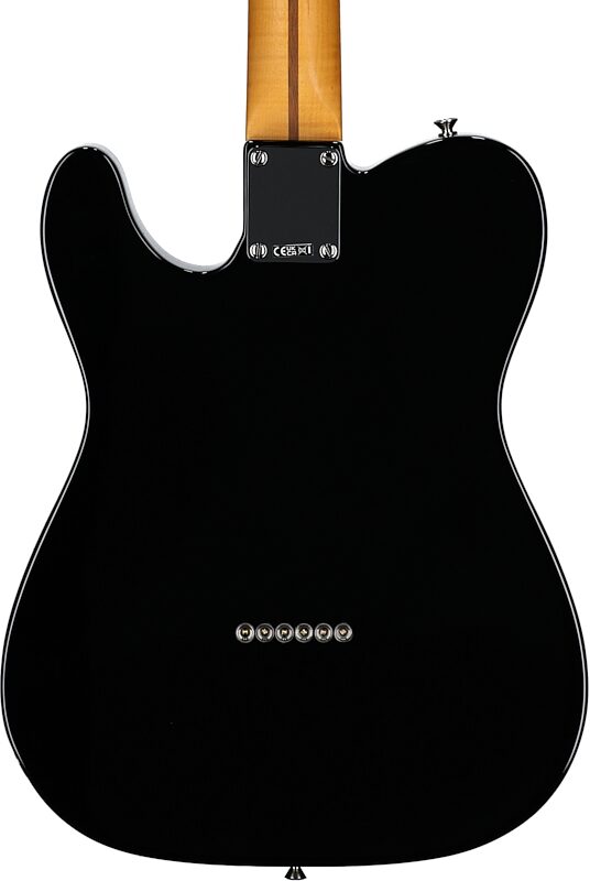 open zoom image for Fender Limited Edition American Vintage II 1951 Telecaster Electric Guitar (with Case), Black, Serial Number V2561055, Body Straight Back