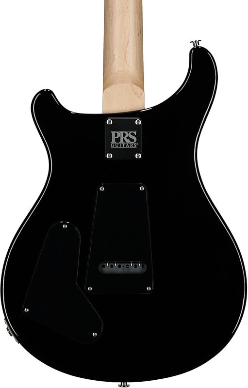 open zoom image for PRS Paul Reed Smith Swamp Ash Special Maple Electric Guitar (with Gig Bag), Black Doghair, Serial Number 0411822, Body Straight Back