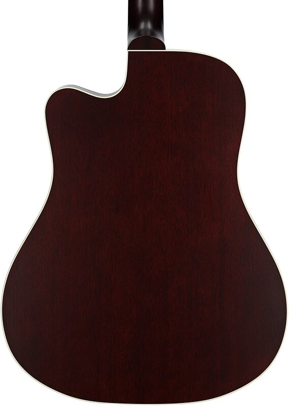 open zoom image for Gibson Hummingbird Studio EC Acoustic-Electric Guitar (with Case), Tri-Burst Satin, Serial Number 23035091, Body Straight Back