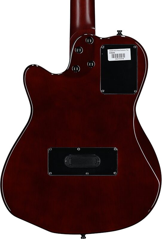 open zoom image for Godin ACS Nylon Koa Extreme HG Acoustic-Electric Guitar (with Gig Bag), New, Serial Number 26315818, Body Straight Back