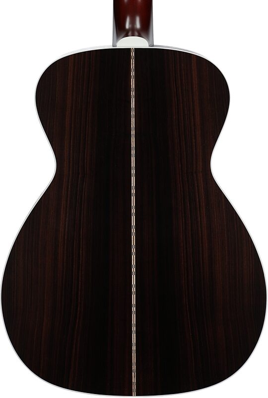 open zoom image for Guild M-50E Standard Acoustic-Electric Guitar, Natural, Serial Number US251005, Body Straight Back