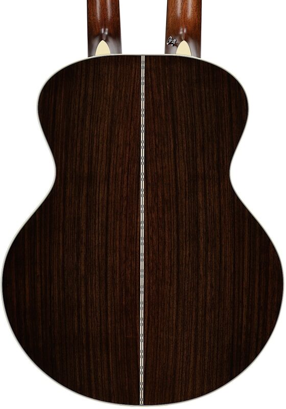 open zoom image for Martin Grand J-28E Double-Neck Acoustic-Electric Guitar, Natural, Serial Number M3006686, Body Straight Back