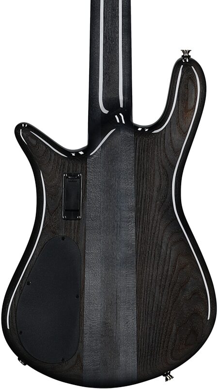 open zoom image for Spector Euro 5 Custom Bass Guitar (with Gig Bag), Natural Black Burst Gloss, Serial Number ]C121NB23672, Body Straight Back