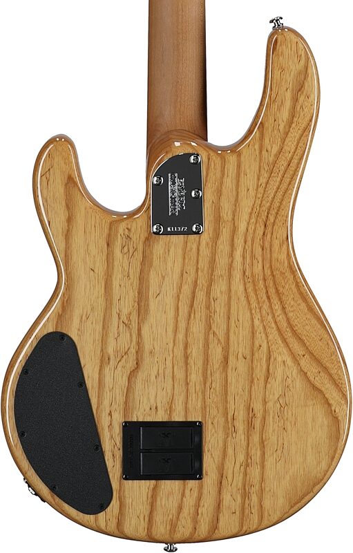 open zoom image for Ernie Ball Music Man StingRay Special HH Electric Bass (with Case), Classic Natural, Roasted Maple Fretboard, Serial Number K11372, Body Straight Back