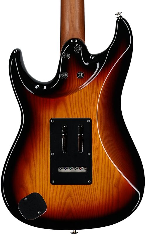open zoom image for Ibanez AZ2204 Prestige Electric Guitar (with Case), Transparent Fade Burst, Serial Number 210001F2534273, Body Straight Back