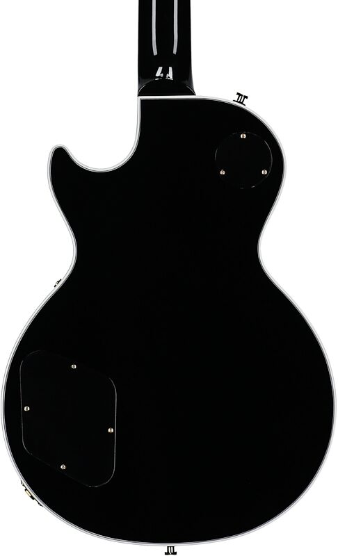 open zoom image for Gibson Les Paul Custom 70s Electric Guitar (with Case), Ebony, Serial Number 232150183, Body Straight Back