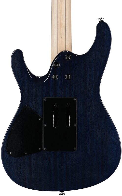 open zoom image for Ibanez S6670SK Prestige Electric Guitar (with Case), Dark Ultramarine Blue, Serial Number 210001F2600080, Body Straight Back