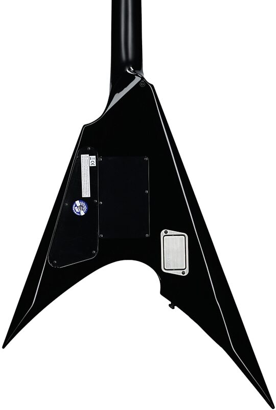 open zoom image for ESP E-II Arrow Electric Guitar (with Case), Nebula Black Burst, Serial Number ES8342253, Body Straight Back
